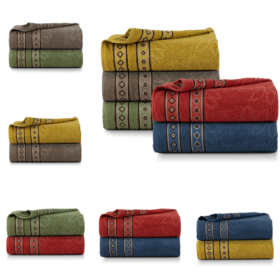 Kit 2 Pçs Toalha de Banho Bloom 350g 150x75cm