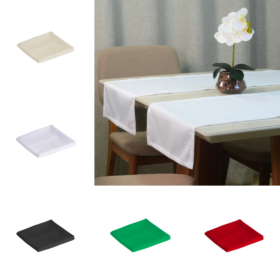 Caminho Trilho de Mesa Basic 130x40cm Liso Tecido Oxford