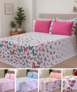 Kit 3 Pçs Cobre Leito Colcha Casal Queen Bel