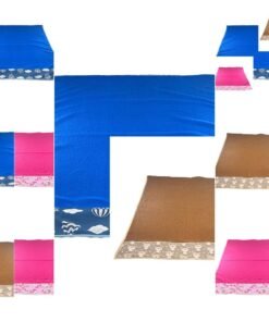 Kit 5 PçsToalha de Banho Pet Splash Alta Absorção Seca Rápido