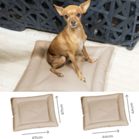 Cama Pet Pequeno Inflável Quadrada 44x44cm Impermeável