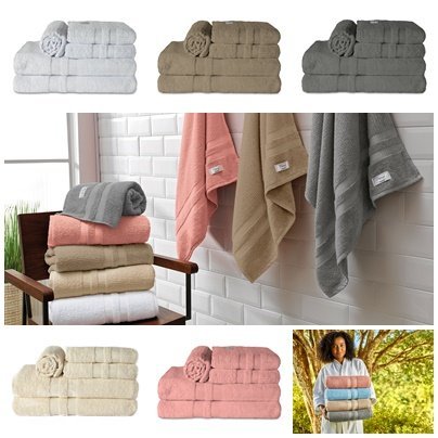 Jogo de Toalha Completo 5 Pçs de Banho, Rosto e Piso Paris Branco 1 Jogo de Toalha Completo 5 Pçs de Banho, Rosto e Piso Paris Branco