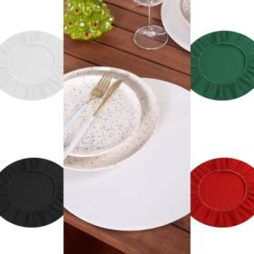 Capa Sousplat Basic 35x35cm Liso Tecido Oxford