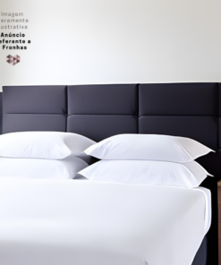 Kit 4 Pçs 2 Pares Fronha Profissional Premium sem Aba 70X50cm