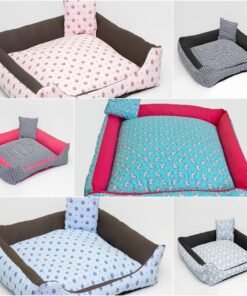 Cama Pet Luxo Extra Grande Quadrada Impermeável