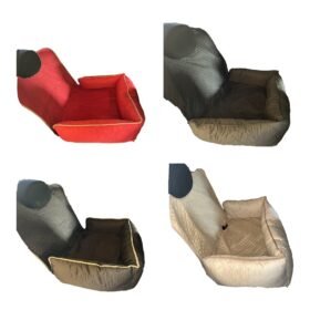 Cama Pet e Capa Protetora 2 em 1 para Assento Traseiro Veicular Grande Toddy Liso Impermeável